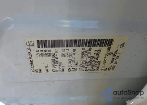 2023 Nissan Rogue Sv Intelligent Awd from USA, damaged, VIN 5N1BT3BB3PC755308